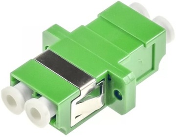Adapter jednomodowy SM LC APC duplex FTTX OS1/OS2