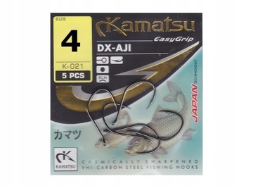 Wzmocnione Haczyki KAMATSU - DX-AJI - nr 4