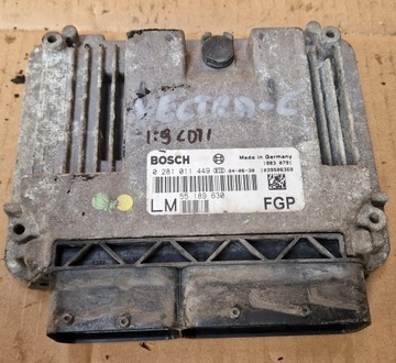 JEDNOTKA MOTORU OPEL VECTRA C 0281011449 1.9 CDTI