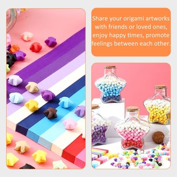 Papier Origami Kids Star Handcraft 2160 szt