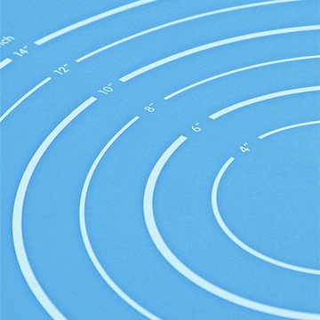 СИЛИКОНОВЫЙ КУХОННЫЙ КОВРИК THICK GIGA 80X60 RED