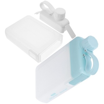 КВАДРАТНАЯ БУТЫЛКА ДЛЯ ВОДЫ, ПЛОСКАЯ, БОЛЬШАЯ ЕМКОСТЬ, СПОРТИВНЫЕ БУТЫЛКИ ДЛЯ ПУТЕШЕСТВИЙ, ПОРТАТИВНЫЕ