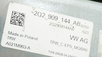 SERVO  ELEKTRICKÉ SLOUPEC VW TAIGO 2Q2909144AB 2Q2423510BM