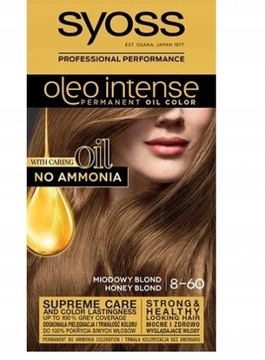 Syoss Farba OLEO Intense 8-60 Miodowy Blond