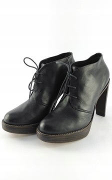 M17655 БОТИНКИ LA7 ЧЕРНЫЕ, КАБЛУК 40,5