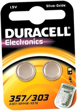 *BATERIE SREBROWE DURACELL 357 303 G13 SR44W