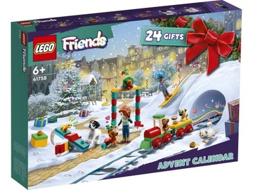 KALENDARZ ADWENTOWY KLOCKI LEGO 41758 Friends