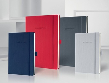 Блокнот Sigel А5 с клапаном, магнитный блокнот с сеткой