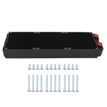 water cooling radiator 24 pipe double layer aluminum computer radiator with