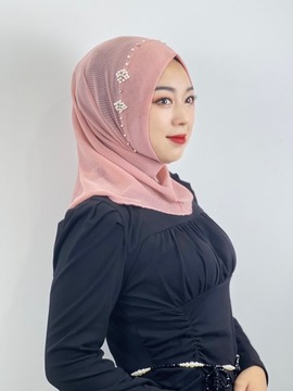 turban chemioterapii Muzułmańskie stałe zroszony z