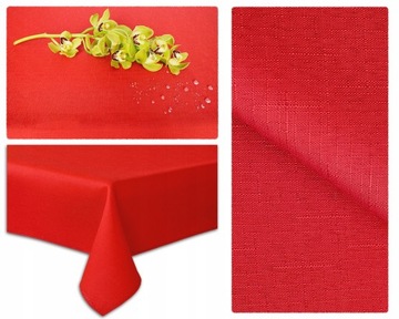 OBRUS PLAMOODPORNY SANTA - 110X120 CM - NA WYMIAR