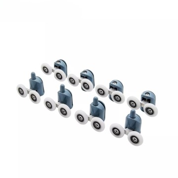ROLKI PODWÓJNE DO KABINY PRYSZNICOWEJ ROZMIAR 20MM KOMPLET ROLKA KÓŁKA