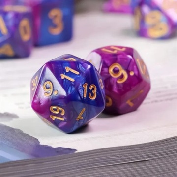 STRAŻNICY GALAKTYKI ZESTAW 7 KOŚCI KOSTEK RPG