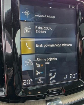 Volvo XC60 II Crossover T6 310KM 2019 Volvo XC 60 Rezerwacja 310KM AWD Masaze HAK Head-UP 2.0 Benzyna 310KM, zdjęcie 12