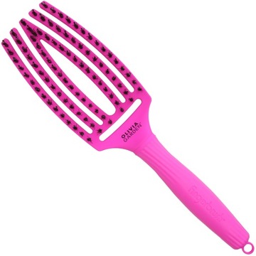 OLIVIA GARDEN FINGER BRUSH SZCZOTKA AMAZONKA Neon Pink