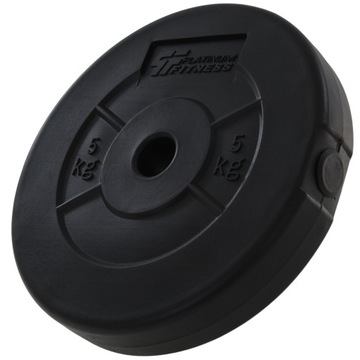 PLATINUM FITNESS OBCIĄŻENIE BITUMICZNE 5kg KRĄŻEK OBCIĄŻNIK TALERZ BITUMIK