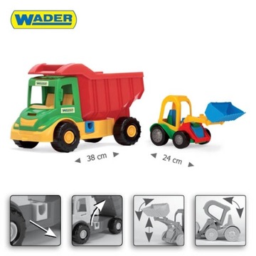 МУЛЬТИГРУЗОВИК С БАГГИ Wader BULLDER