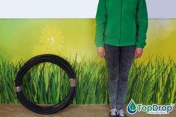 ПОДАЧНЫЙ ШЛАНГ КАПЕЛЬНИКА Монтажная труба 20 мм для капельной линии 50 м