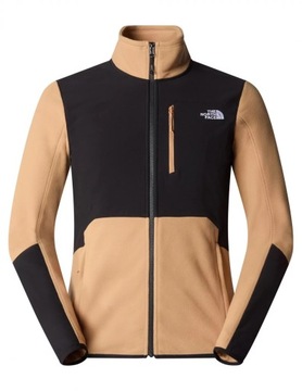 Polar męski The North Face GLACIER Pro Fz Almndbtr/Blk - M