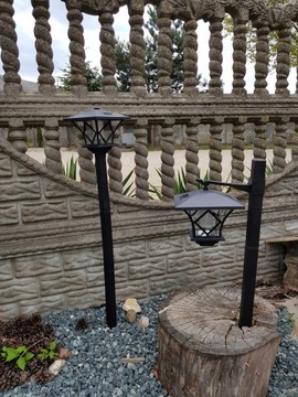 Садовый светильник SOLAR Высокий светодиодный фонарь 150 см