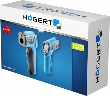 БЕСКОНТАКТНЫЙ ТЕРМОМЕТР HOGERT -50 +550 °C или °F
