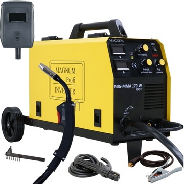 Spawarka MIGOMAT MIG MAG MMA 170W IGBT BEZGAZOWA