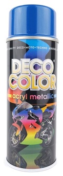 РАСПЫЛИТЕЛЬНАЯ КРАСКА ДЛЯ ПЛАСТИКОВОГО МЕТАЛЛА СИНИЙ МЕТАЛЛИК