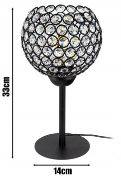 Стеклянная ночная настольная лампа в стиле ретро в стиле лофт - FIBRAM