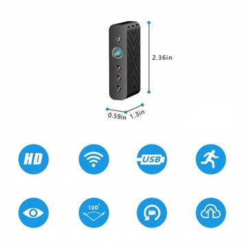 МИНИ-СКРЫТАЯ WIFI USB-КАМЕРА ИК-СВЕТОДИОДЫ ЖИВАЯ НОЧЬ