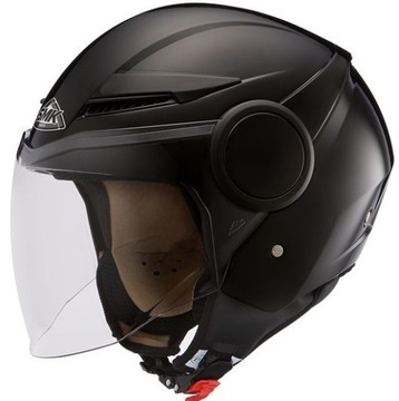 Kask JET SMK STREEM BLACK MATT r.S