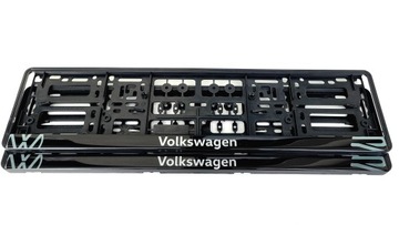 Volkswagen VW Рамки номерных знаков, гелевые, 2 шт.