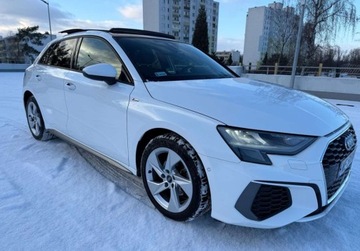 Audi A3 8Y 2022 Audi A3 Sportback salon PL FV VAT 23 S Line panorama 1.5 Hybryda, zdjęcie 11