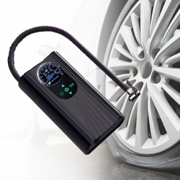 BEZPRZEWODOWA POMPA DO OPON PRZENOŚNA POWIETRZE DO SAMOCHODÓW MOTOCYKLOWYCH SUV SAMOCHODÓW ELEKTRYCZNYCH
