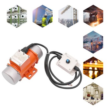 ВИБРАЦИОННЫЙ МОТОР 40ВТ С РЕГУЛЯТОРОМ СКОРОСТИ 220В