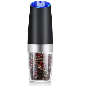 Electric Salt and Pepper Grinder Automatic Gravity Spice Mill Cumin Grinder