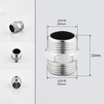 3/4 дюймового стального хромированного соска с плоским лобом