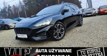 Ford Focus III Kombi Facelifting 1.5 TDCi 120KM 2018 Ford Focus ST-LINE 1.5 D 120kM Automat Led Navi Temp. Asystent Android GWA