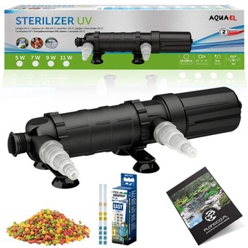 AQUAEL STERYLIZER UV PS-9W Lampa do oczka wodnego