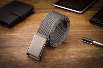 Pasek Klamra Stary Nikiel Gracio Szeroki do SPODNI