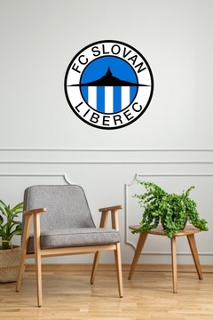 Slovan Liberec logo Herb na ścianę 3D dekoracja prezent dla męża chłopaka