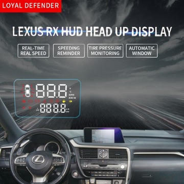 DISPLEJ VOZIDLOVÝ HUD HEAD UP PRO LEXUS RX