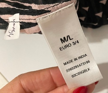 OPO luźna Topshop M L bawełniana wzory owoczesna luźna Batystowa