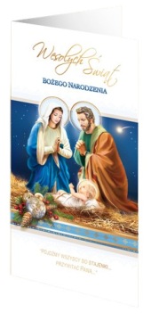 KARNET KARTKA LAURKA BOŻE NARODZENIE KOPERTA 1 szt
