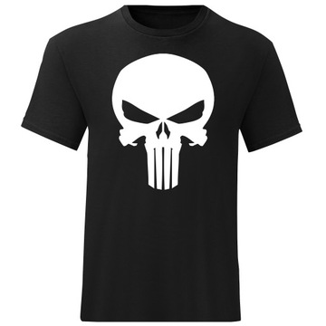 MĘSKI T-SHIRT PUNISHER PUNISZER CZACHA ROZMIAR XL