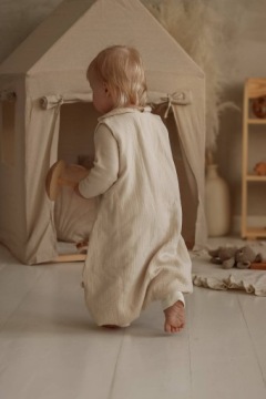 ДЕТСКИЙ ПАЛАТОЧНЫЙ ДОМ бежевый 78 х 78 х 116 см