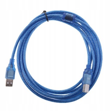 3,0-metrowy kabel USB Typ drukarki 28AWG Wtyczka