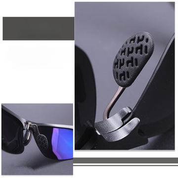 СОЛНЦЕЗАЩИТНЫЕ ОЧКИ С НЕСКОЛЬЗЯЩИМ СИЛИКОНОВЫМ НОСОМ