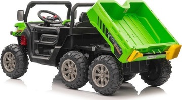 АВТОПИКАП ДЖИП 6-КОЛЕСНЫЙ ВНЕДОРОЖНЫЙ АККУМУЛЯТОР 24В 2x200Вт