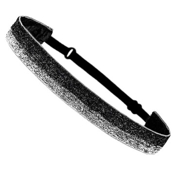 E8BF Adjustable No Slip Glitter Hair Bands Girl Sports Head Bands, Soccer