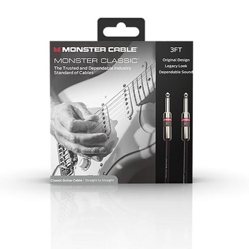Kabel gitarowy Monster Classic 0,91 m